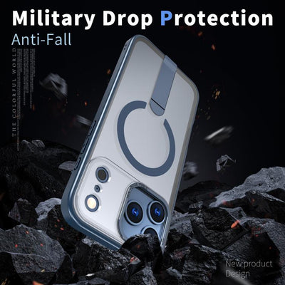 Kickstand Magsafe Case iPhone 17 Pro Blue 21