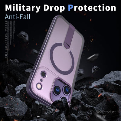 Kickstand Magsafe Case iPhone 17 Pro Purple 27