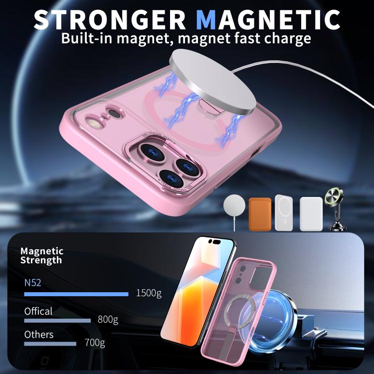 Kickstand Magsafe Case iPhone 17 Pro Pink 8
