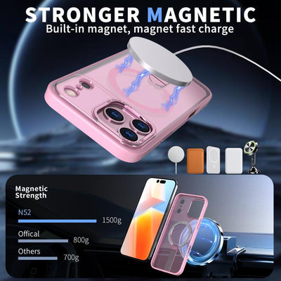Kickstand Magsafe Case iPhone 17 Pro Pink 8