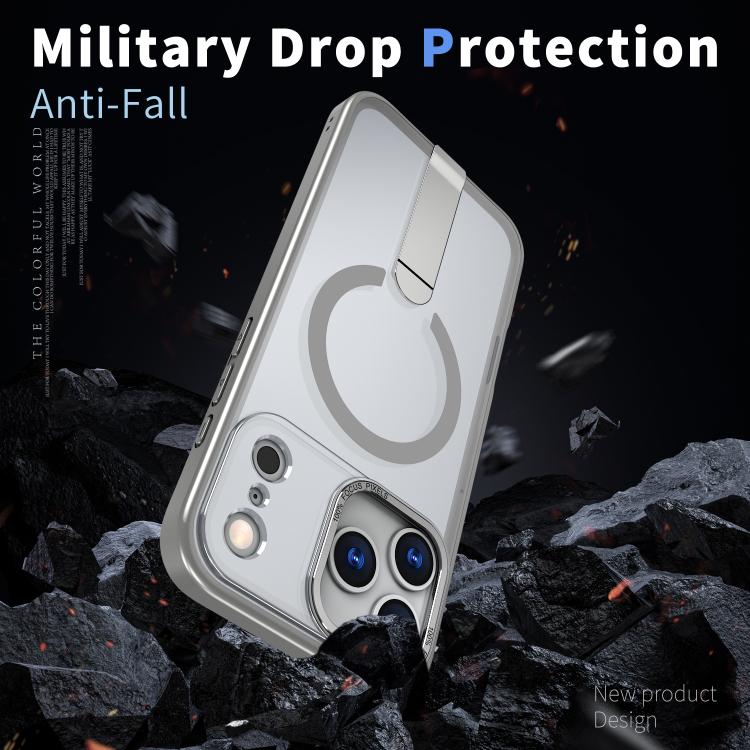 Kickstand Magsafe Case iPhone 17 Pro Grey 15