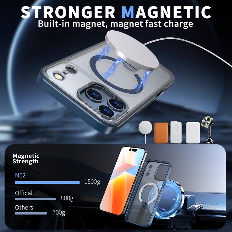 Kickstand Magsafe Case iPhone 17 Pro Blue 20