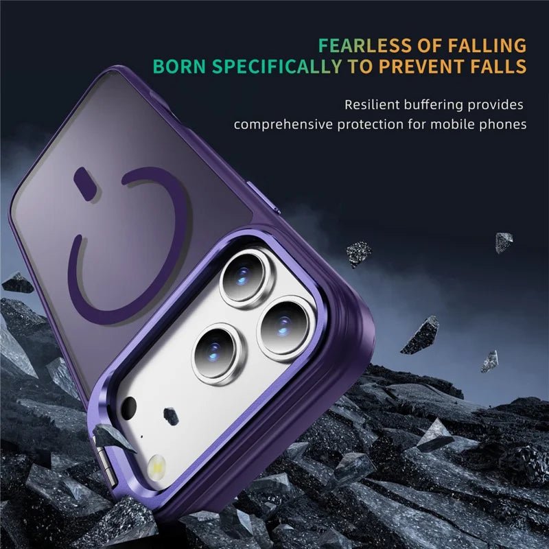 Kickstand Magsafe Case iPhone 17 Pro Max Dark Purple 21