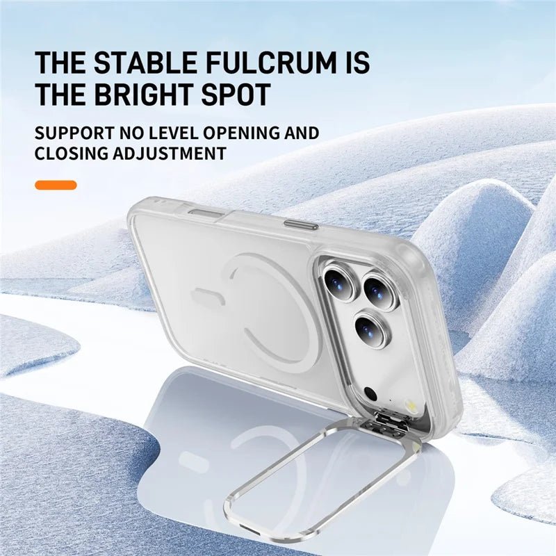 Kickstand Magsafe Case iPhone 17 Pro Max Transparent 47