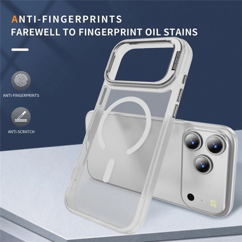 Kickstand Magsafe Case iPhone 17 Pro Max Transparent 43