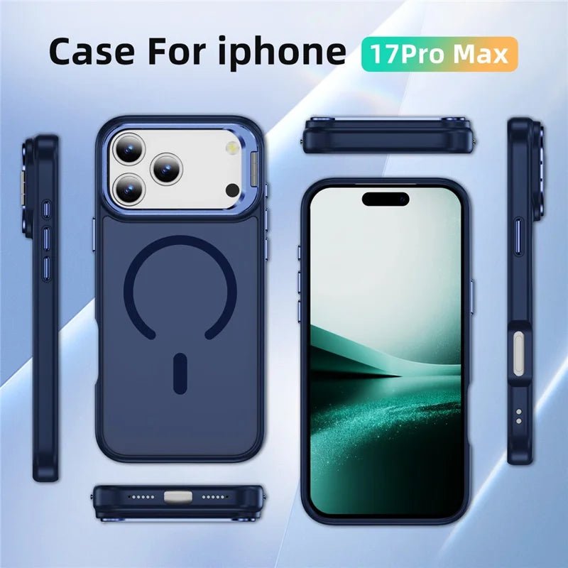 Kickstand Magsafe Case iPhone 17 Pro Max Blue 16