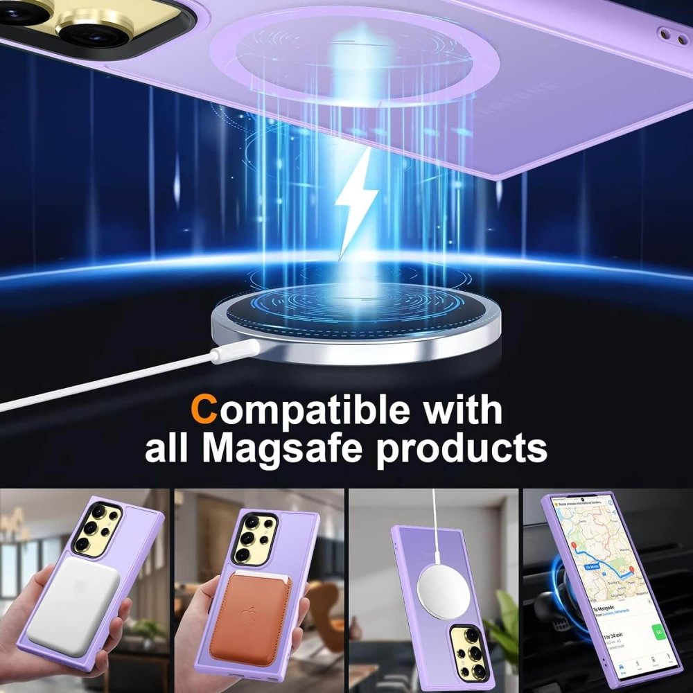 MagSafe Case Galaxy S25 Ultra Light Purple 15