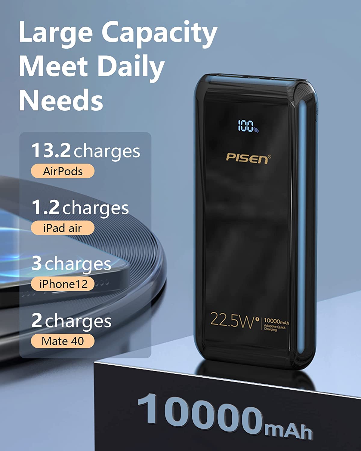 Power Bank Power Banks Black 7