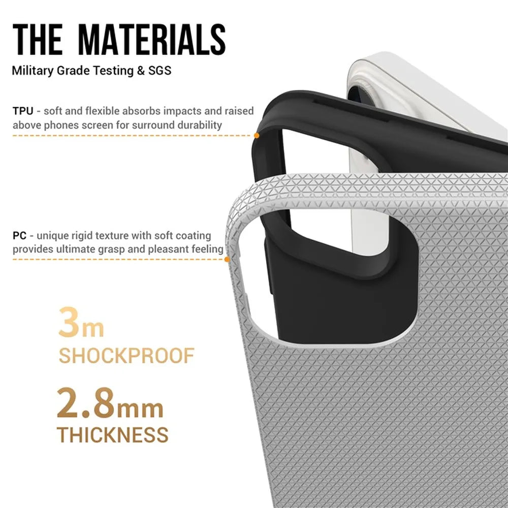 Protective Case iPhone 14 Silver 46