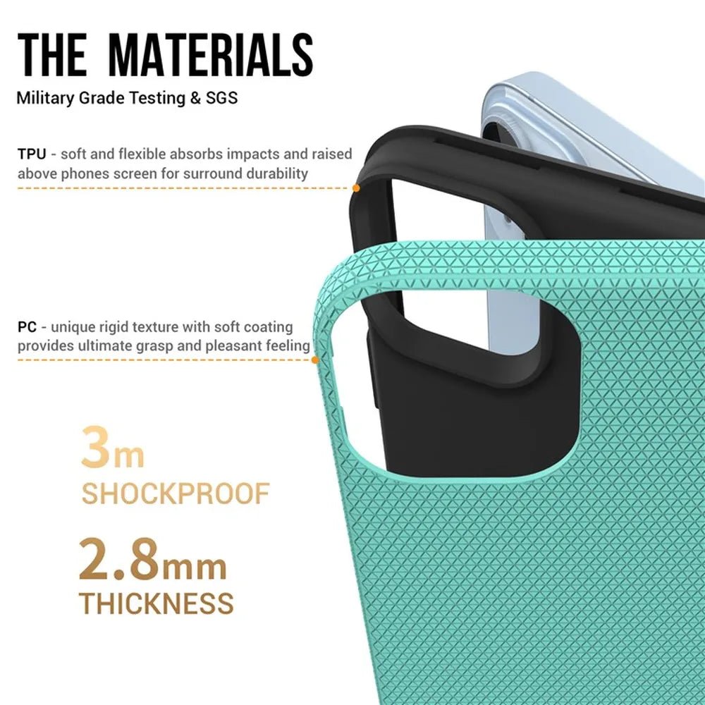 Protective Case iPhone 14 Mint Greem 53