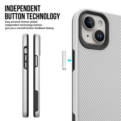 Protective Case iPhone 14 Silver 48