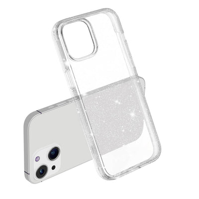 Protective Clear Case iPhone 13 Clear Glitter 10