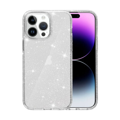 Protective Clear Case iPhone 13 Pro Max Clear Glitter 13