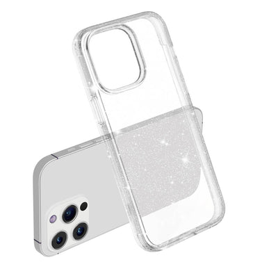 Protective Clear Case iPhone 13 Pro Max Clear Glitter 16