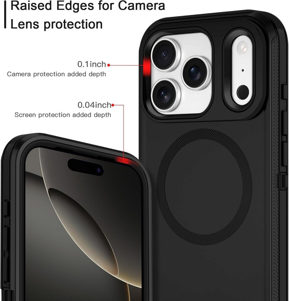 Protective MagSafe Case iPhone 17 Pro Max Black 3