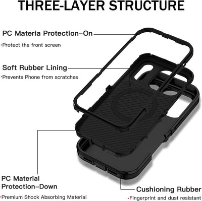 Protective MagSafe Case iPhone 17 Pro Max Black 2