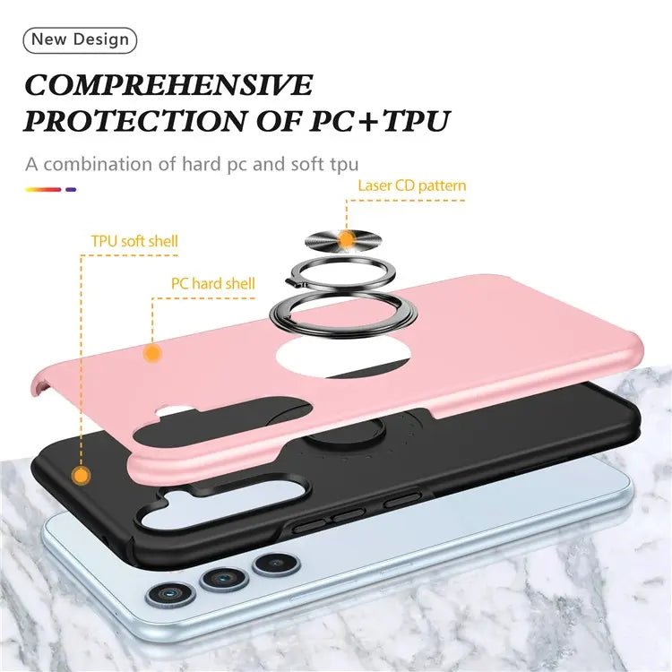 Ring Case Galaxy A54 Pink 25