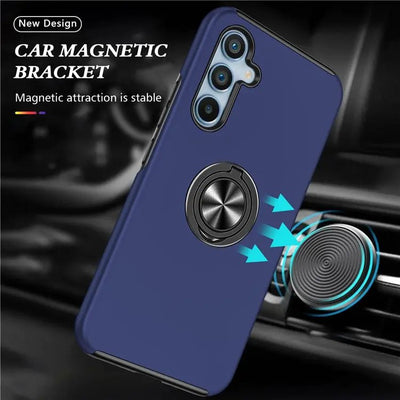 Ring Case Galaxy A54 Blue 9