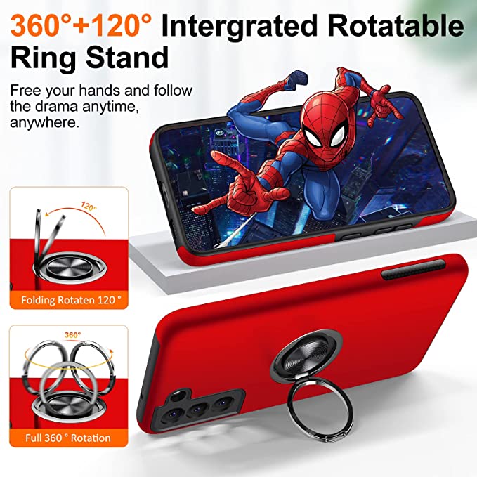 Ring Case Galaxy S21 FE Red 29