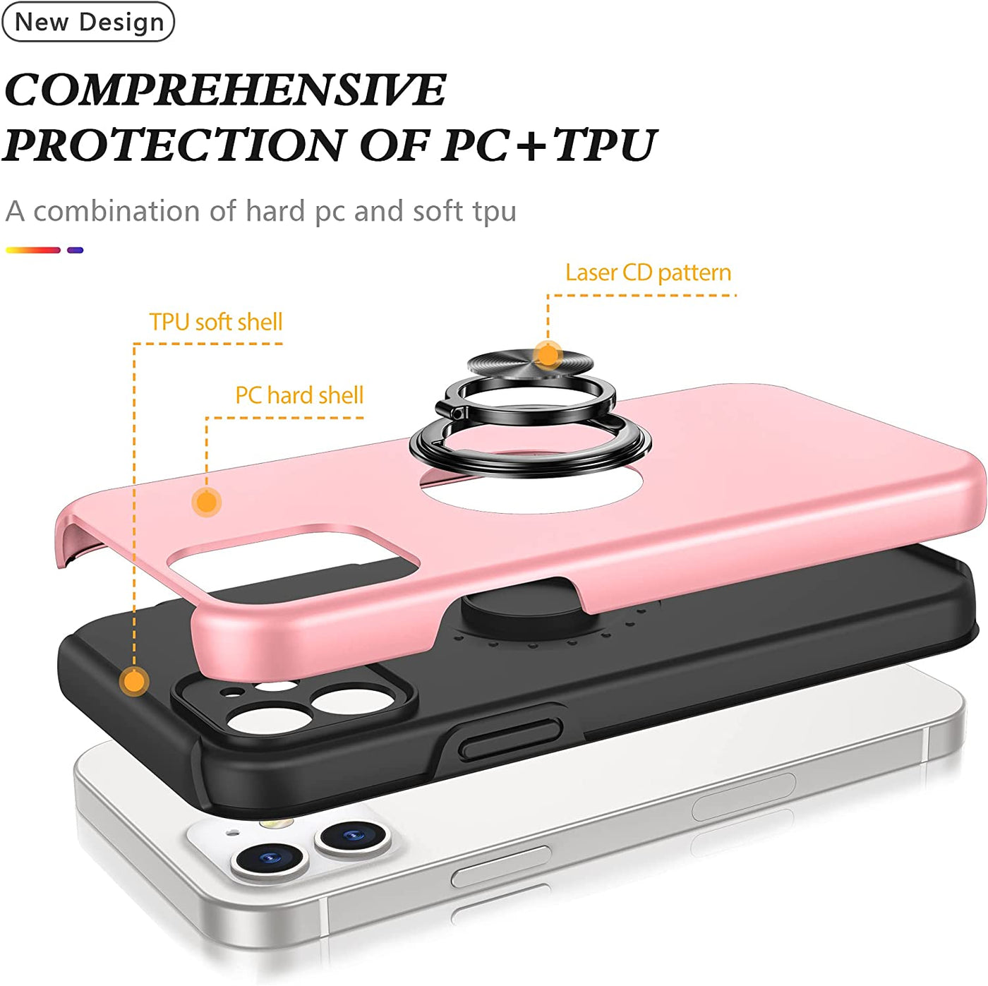 Ring Case iPhone 11 Light Pink 22