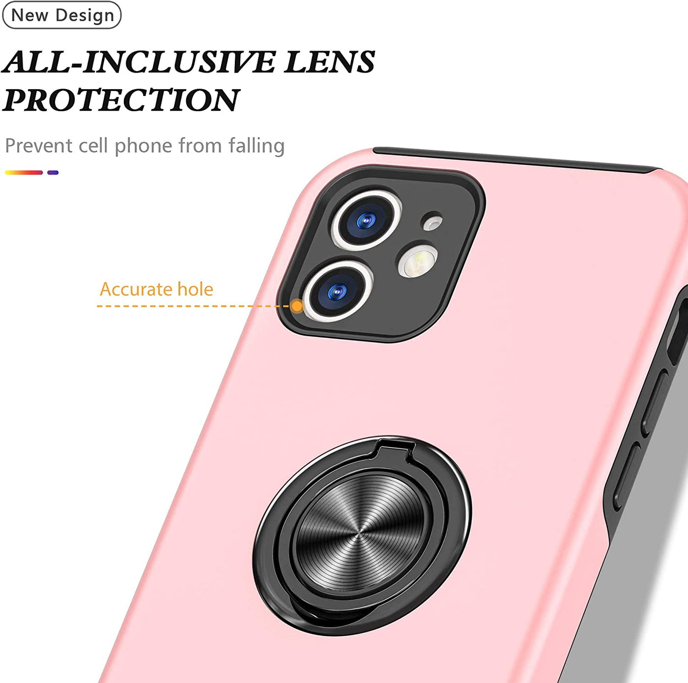 Ring Case iPhone 11 Light Pink 24