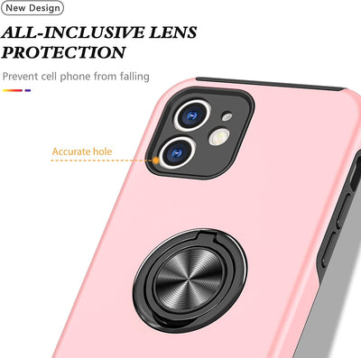 Ring Case iPhone 11 Light Pink 24