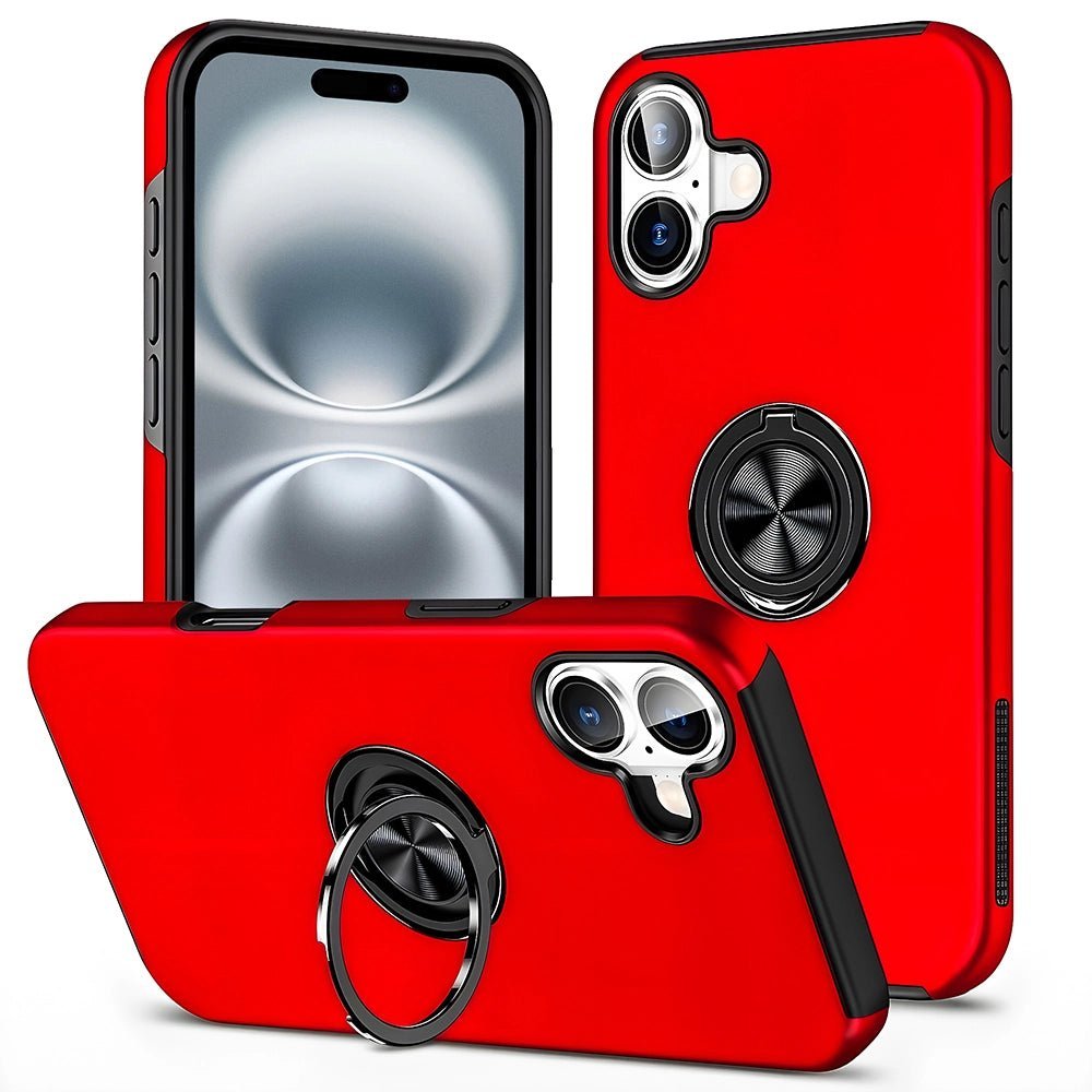 Ring Case iPhone 16 Plus Red 34