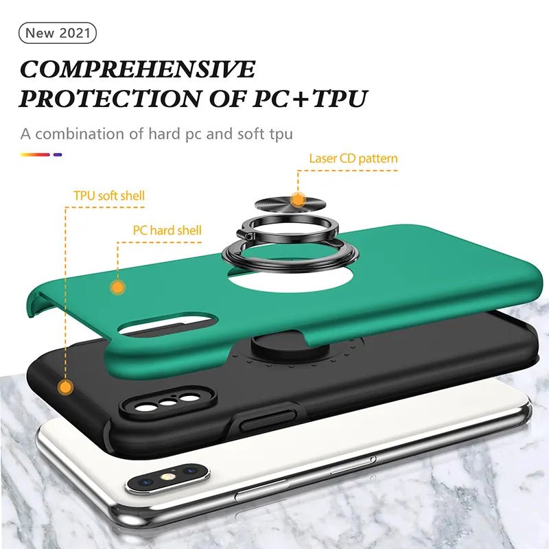 Ring Case iPhone XR Green 3