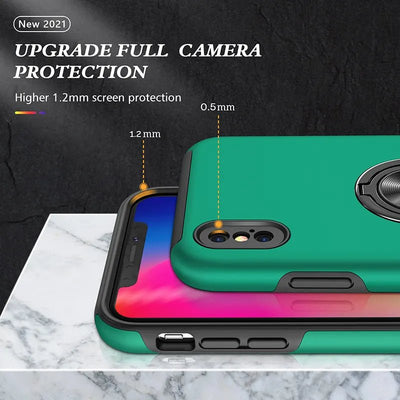 Ring Case iPhone XR Green 4