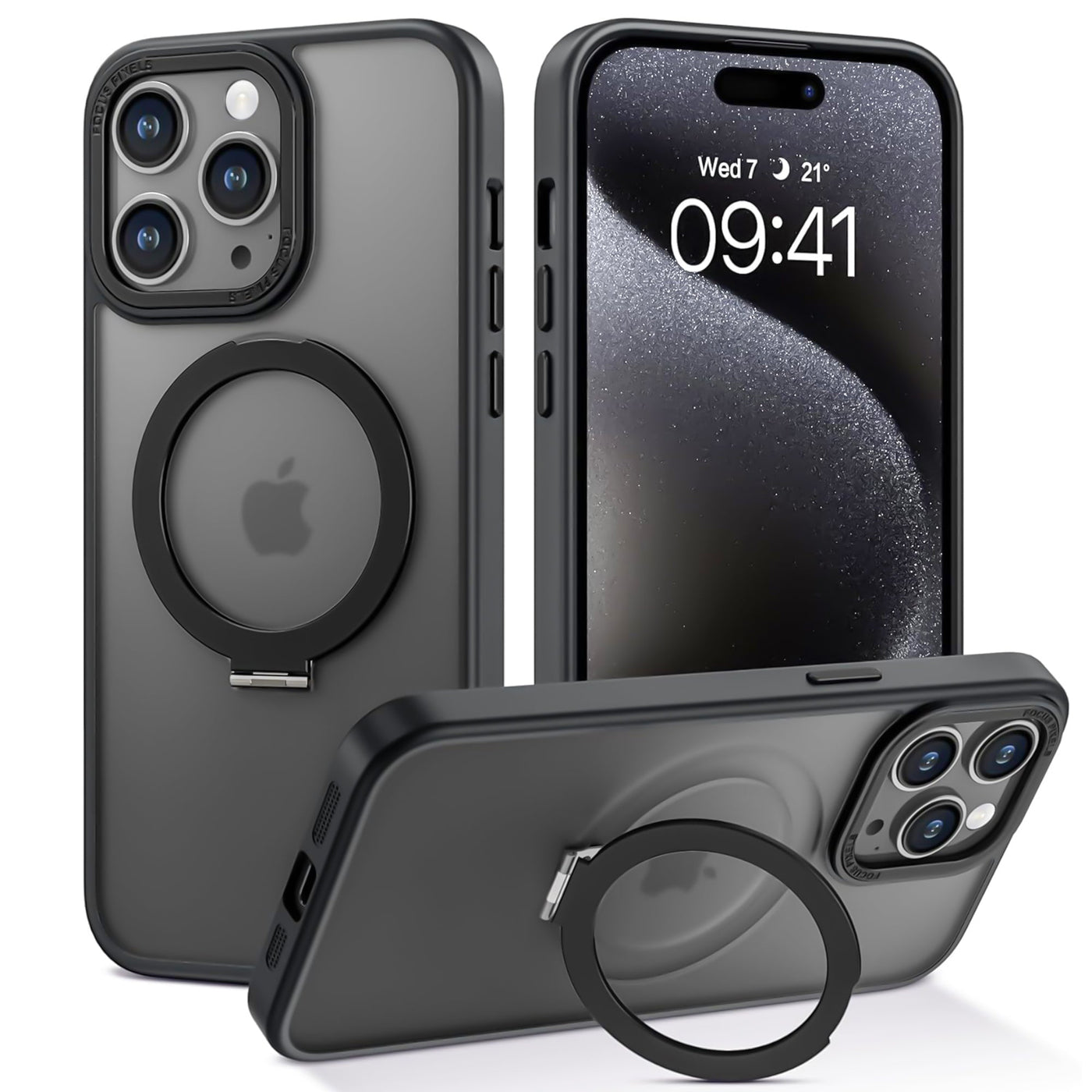 Ring MagSafe Case iPhone 15 Pro Black 1