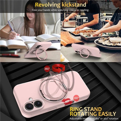 Ring MagSafe Case iPhone 16 Pink 14