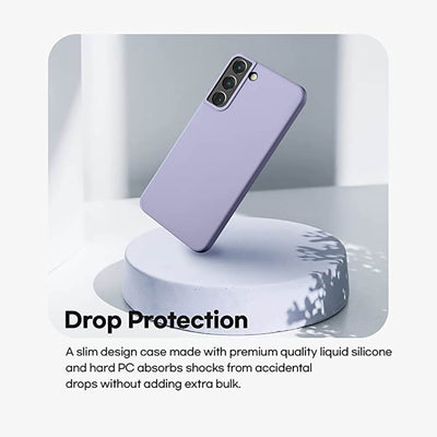 Silicone Case Galaxy S23 Lavender Grey 7