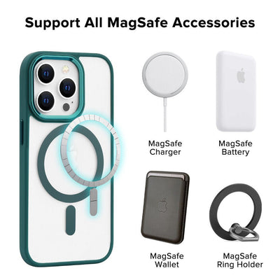 Slim MagSafe Case iPhone 14 Pro Max Green 25