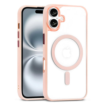 Slim MagSafe Case iPhone 16 Plus Baby Pink 12