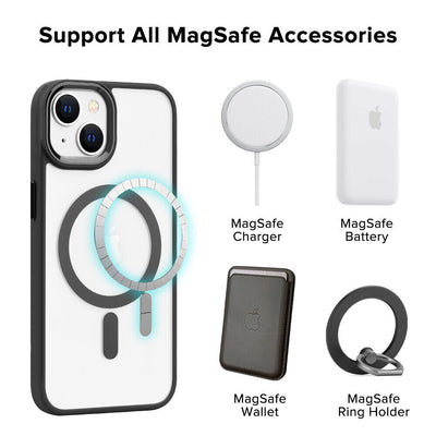 Slim MagSafe Case iPhone 16 Plus Black 2