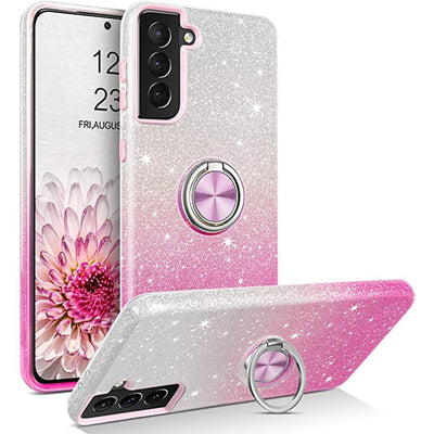 Stylish case Galaxy A15 Pink Glitter 1