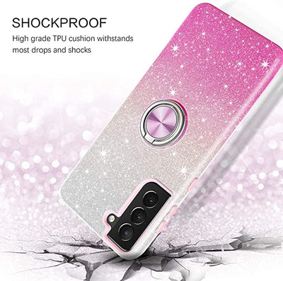 Stylish case Galaxy A35 Pink Glitter 5