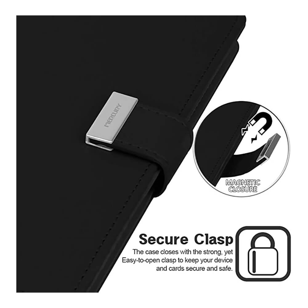 Wallet with card slots Galaxy S22+ Black 16