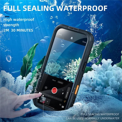 Waterproof iPhone 16 Pro Black 2