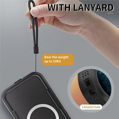 Waterproof iPhone 16 Pro Black 4