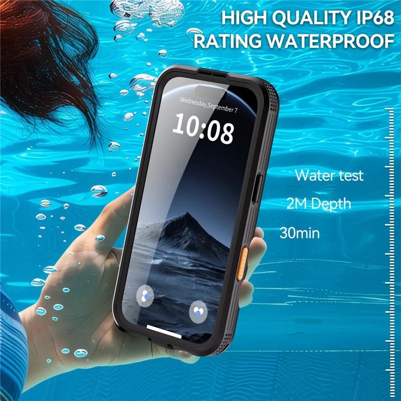 Waterproof iPhone 17 Pro Max Black 7