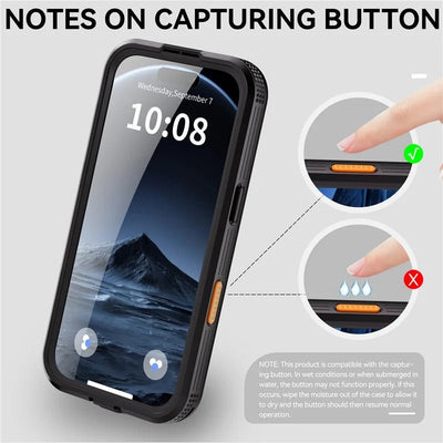 Waterproof iPhone 17 Pro Max Black 14