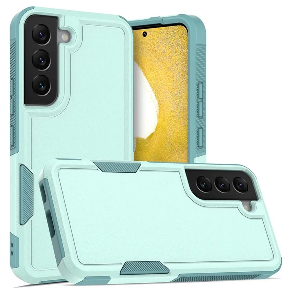 Samsung Galaxy S22 Teal Dual Layer Protective Case