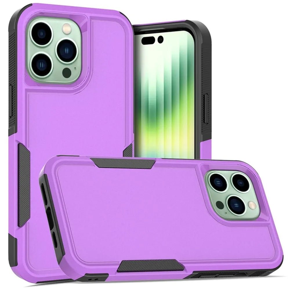iPhone 13 Pro Purple Dual Layer Protective Case