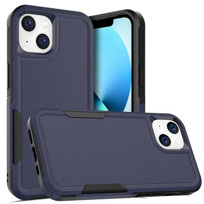 iPhone 14 Blue Dual Layer Protective Case