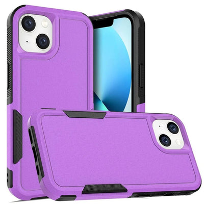 iPhone 14 Plus Purple Dual Layer Protective Case