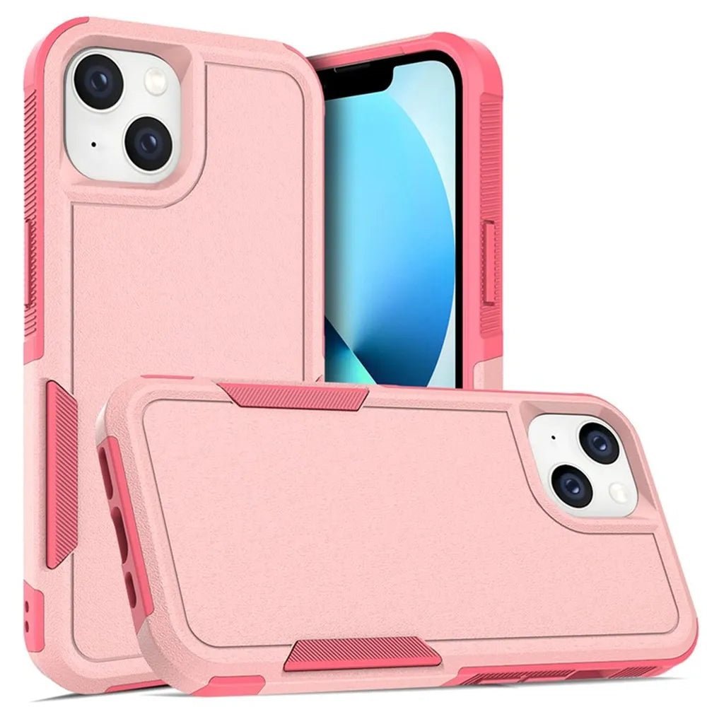 iPhone 14 Plus Pink Dual Layer Protective Case