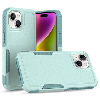 iPhone 15 Mint Green Dual Layer Protective Case