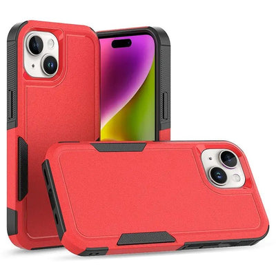 iPhone 15 Red Dual Layer Protective Case