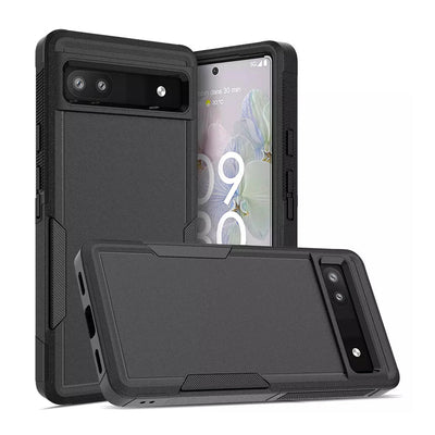 Google Pixel 6a Black Dual Layer Protective Case